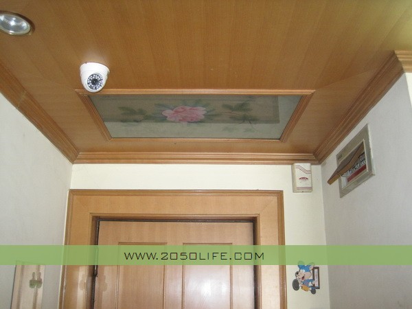 玄关吊灯空间已被巧妙地改造成“智能家居控制指挥中心”